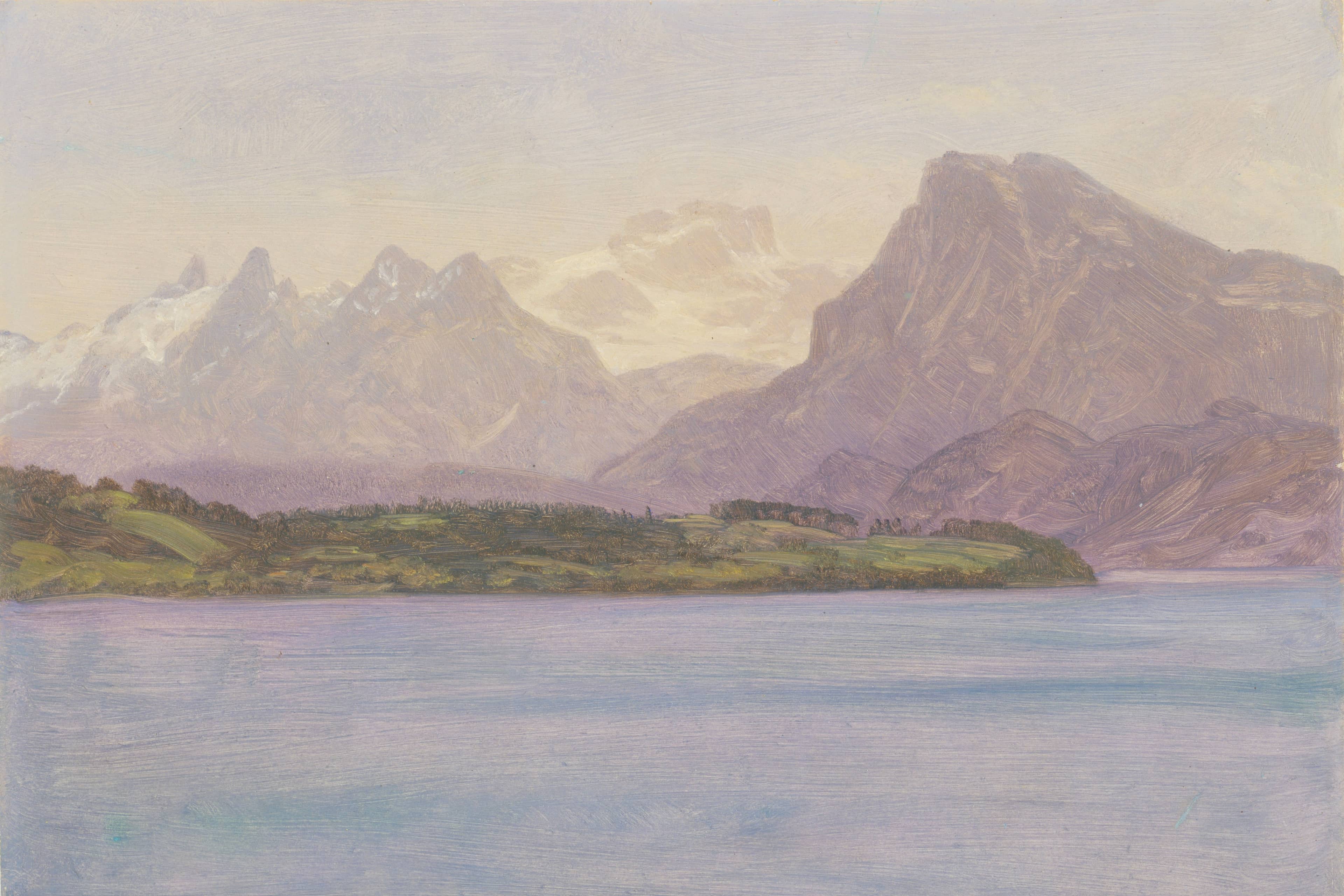 Serene mountain landscape representing stability and precision